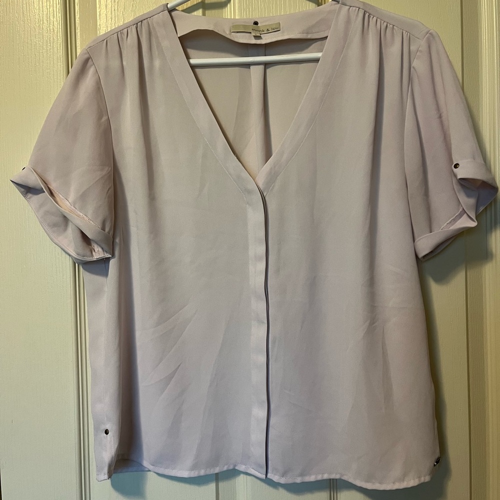Light Pink Monk & Lou Top